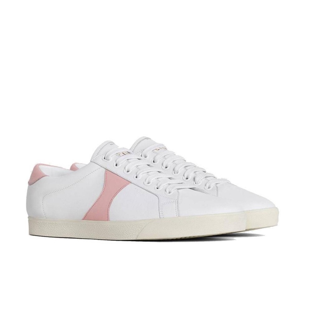 CELINE TRIOMPHE TRAINERS || PINK || EU SIZE 39 || US SIZE 8.5 - 9